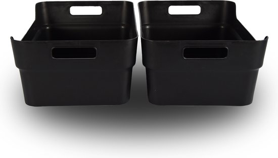 Bac De Rangement Boîte De Rangement En Plastique Rose Avec Poignée Organisateur Organisateur De Rangement Avec Couvercle