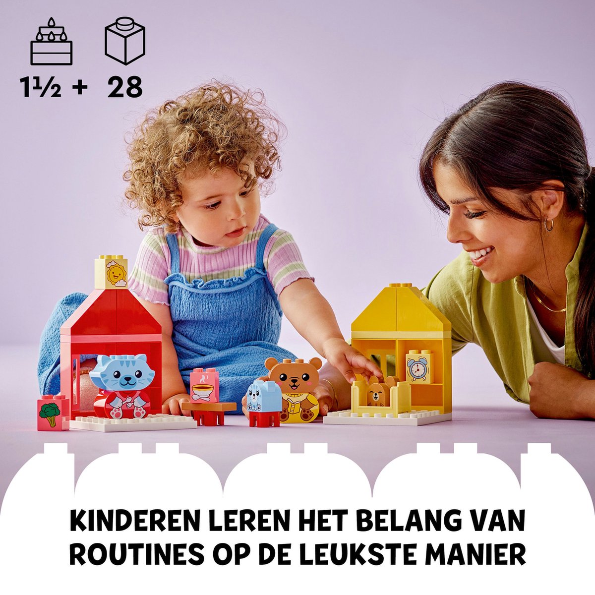 LEGO DUPLO Dagelijkse gewoontes – eten en slapen voor peuters thumbnail 4