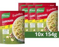Knorr Spaghetteria Pastagerecht - Carbonara - 10 x 154 g - Voordeelverpakking