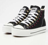 KAYA MID Baskets hautes pour femmes - Zwart - Taille 37