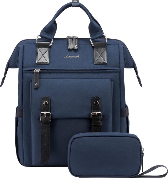 LOVEVOOK Schoolrugzak tienermeisjes, 15,6 inch laptop, schooltas