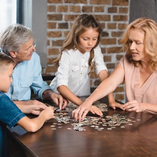 M. Puzzle Brocoli 1000 pièces - Lac Pvlitvice - Puzzle Cascade Croatie - Collection Paysage - 68 x 48 cm