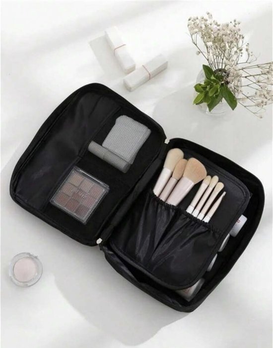 Toilettas Make Up Tas Zwart Reistas Make Up Bag Travel bag bol