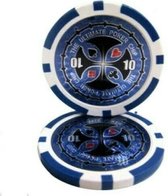 Ultimate pokerchip 11.5g - Value 10 - 25st. - Texas Hold'em Poker Chips - Fiches voor Pokeren