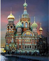 Painting Expert® Schilderen op nummer Volwassenen - Schilderen op nummer Kinderen - Moskou - 40x50cm - Exclusief Lijst (24 kleurtjes)