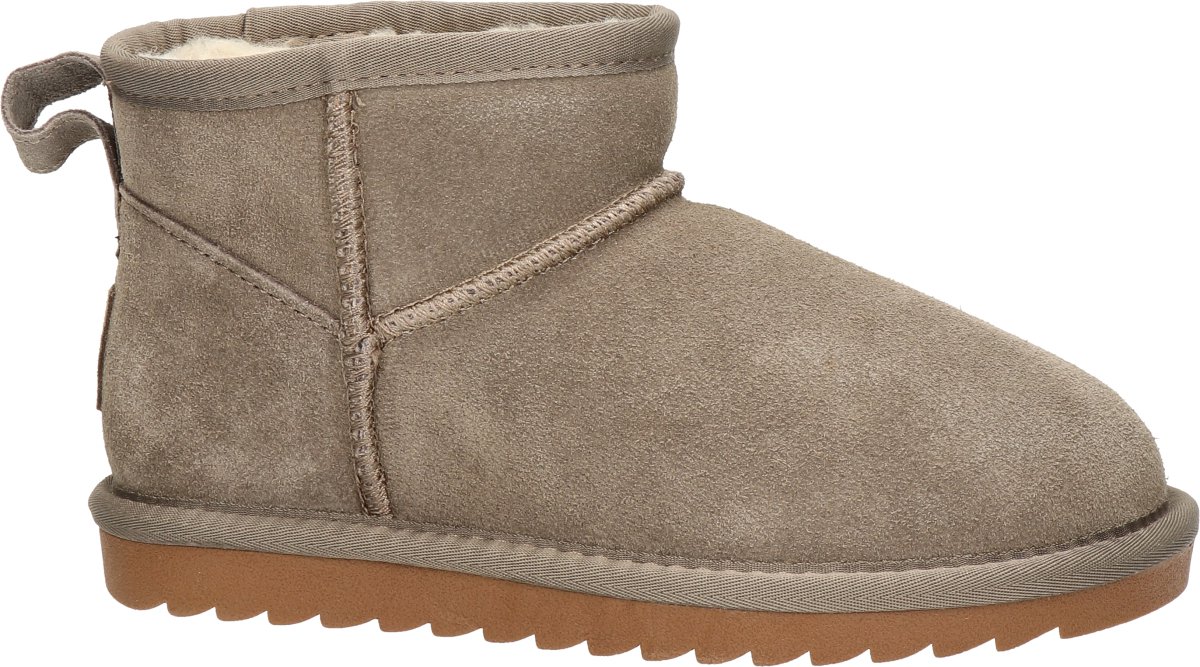 Colors of California dames gevoerde boots - Taupe - Maat 36