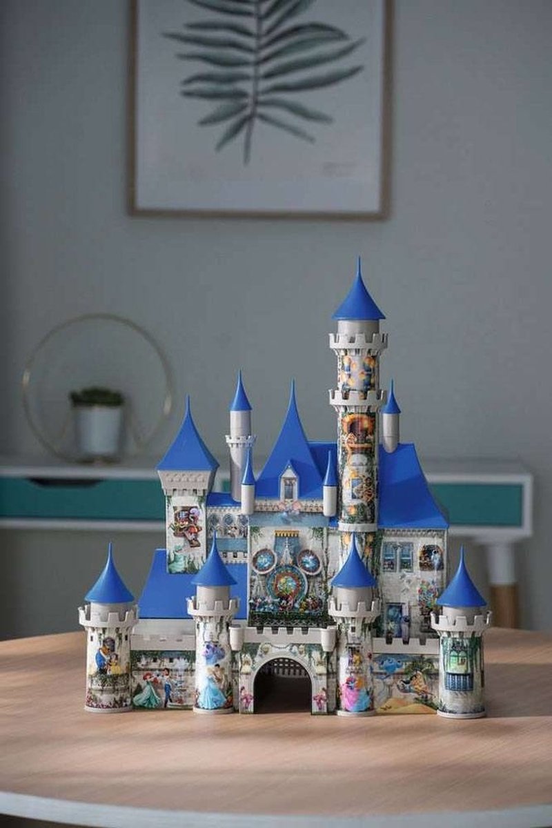 Ravensburger Disney Castle- 3D puzzel gebouw - 216 stukjes — afbeelding 4