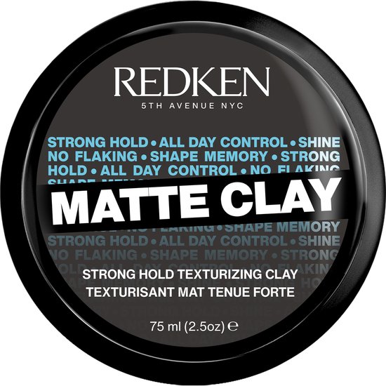 Redken Matte Clay – Matte stylingklei met sterke hold – 75 ML - Redken