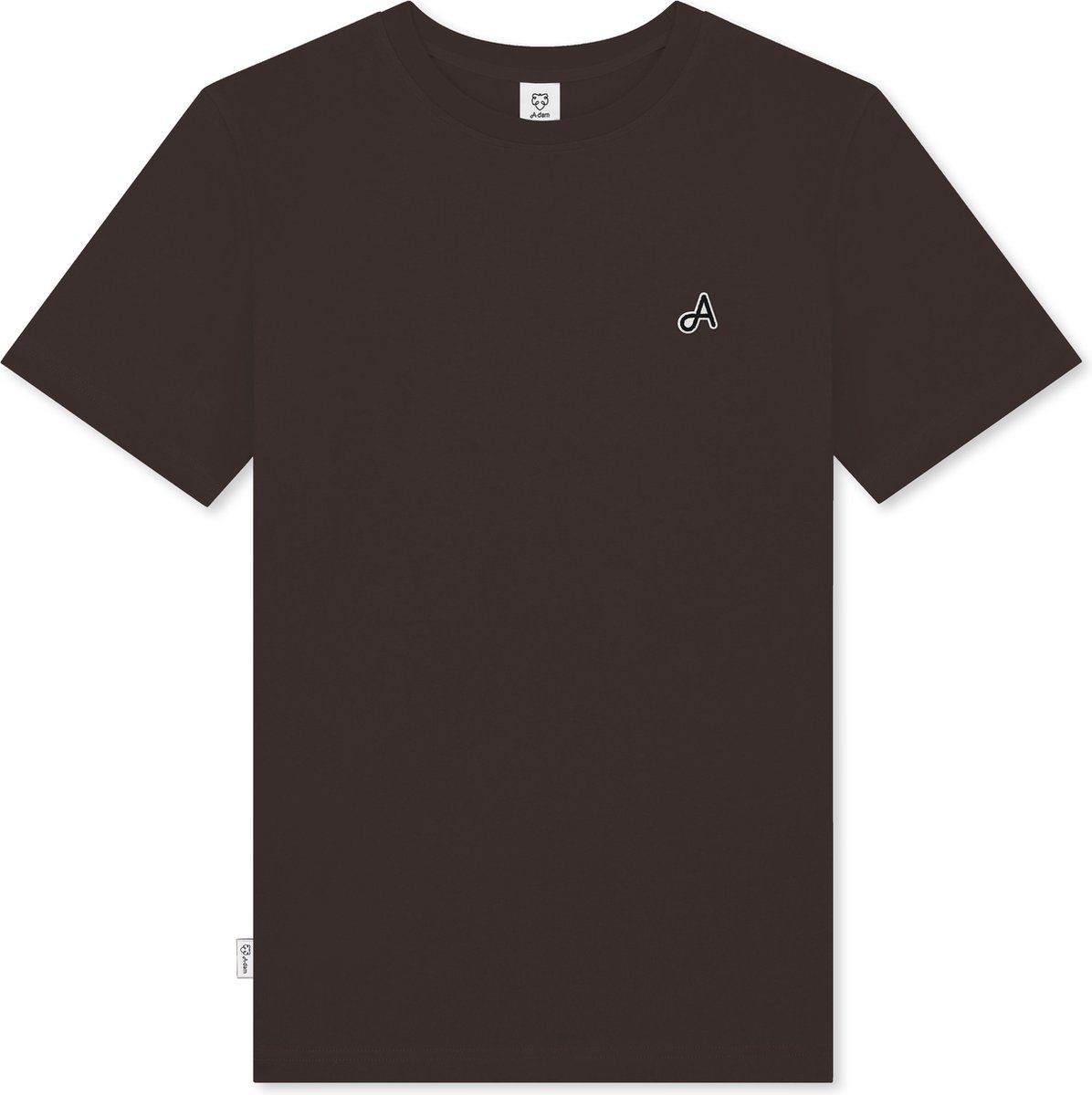 A-dam Cap Adam Chocolate - T-shirt - Katoen - Sport BH - Heren - Donker Bruin - S