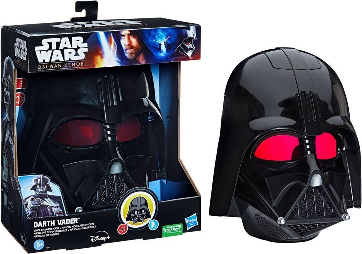 Star Wars: Obi-Wan Kenobi - Darth Vader Mask - Speelfiguur | bol