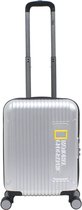National Geographic Canyon S - valise de voyage rigide pour bagage à main Argent ABS/ PC 29Liters 37W x 23D x 55H cm
