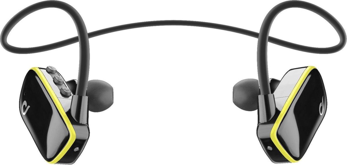 Cellularline BTFLIPPERK hoofdtelefoon/headset Draadloos oorhaak Auto Bluetooth Zwart, Groen