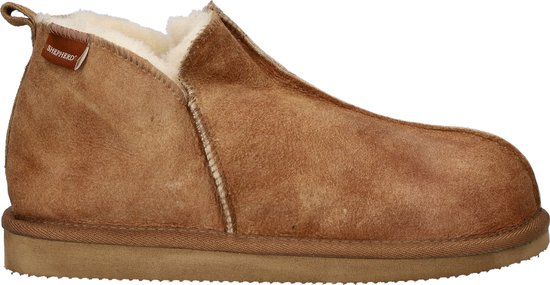 Shepherd Annie dames pantoffel - Cognac - Maat 42