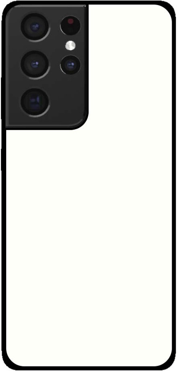 Samsung Galaxy S21 Ultra Sublimatie Hoesje Hardcase - Geschikt Voor Sublimatiedruk Warmtepers - Doe Het Zelf Case Met Eigen Foto Of Opdruk Voor Samsung Galaxy S21 Ultra - Smartphonica geschikt voor Samsung Galaxy S21 Ultra