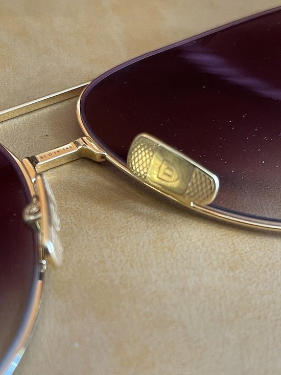 DITA titanium zonnebril uniseks GOUD - DITA MODDICT DTS144-A-01 maat 63 van DITA — afbeelding 5