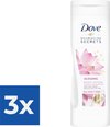 Dove Nourishing Secrets Glowing Ritual Bodylotion - 400 ml - Voordeelverpakking 3 stuks
