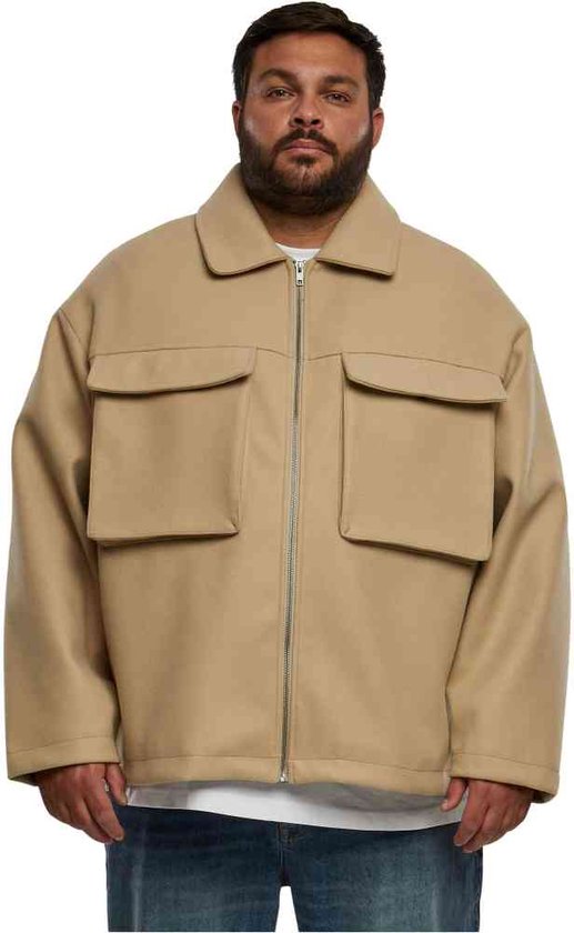 Urban Classics - Big Pocket Blouson Jacket - XL - Beige