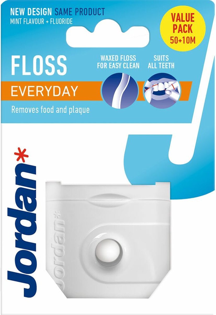 Jordan Floss Everyday 50 mtr. - Voordeelverpakking 12 stuks