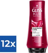 Gliss Kur Conditioner Color Protect & Shine 200 ml - Voordeelverpakking 12 stuks