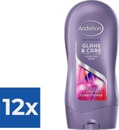 Andrélon Conditioner Glans & Care 300 ml - Voordeelverpakking 12 stuks
