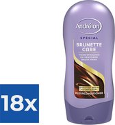 Andrélon Conditioner Brunette Care 300 ml - Voordeelverpakking 18 stuks