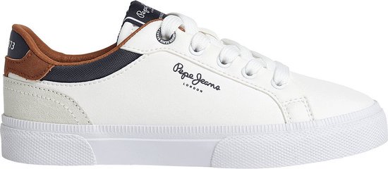 Pepe Jeans Kenton Court B Schoenen Wit EU 38 Jongen