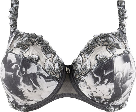 DotVol Minimizer-beha voor dames, comfortabel, zonder beugel, grote maten, beige, 80E