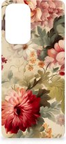 Bloemen Hoesje geschikt voor Samsung Galaxy A53 Bloemen