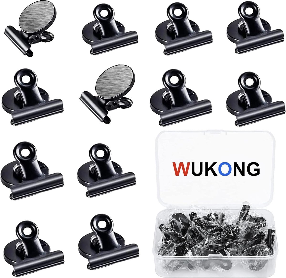 Clips magnétiques, aimants pour tableau blanc, pinces, 12 pièces ...