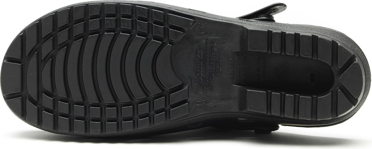 Schu'zz Schuzz Herren Clog Sicherheitsschuhe Sécu Homme Noir / Schwarz-46