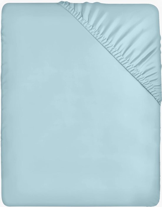 hoeslaken, 100% katoen, Cotton Soft and Cozy Fitted Sheet_135 x 190 cm
