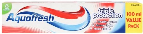 Aquafresh Triple Protection - Tandpasta - 12 x 100 ml