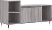 vidaXL-Tv-meubel-100x35x55-cm-bewerkt-hout-grijs-sonoma-eikenkleurig