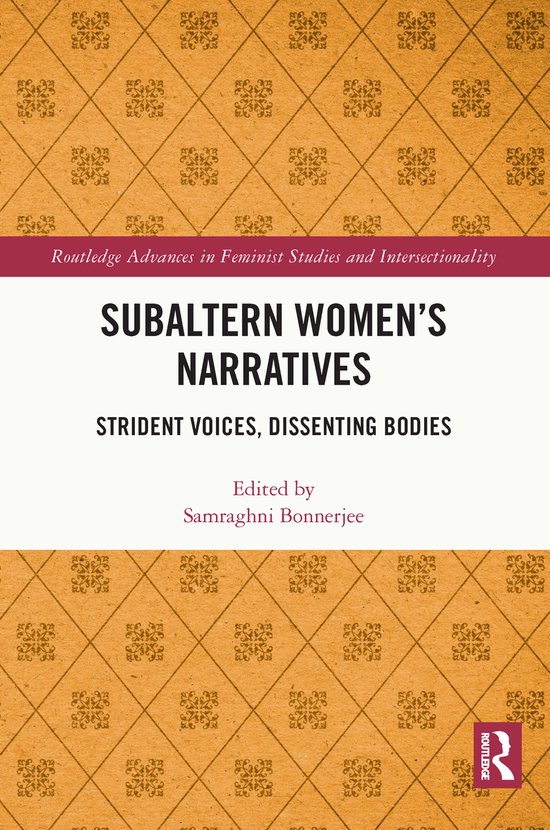 Foto: Routledge advances in feminist studies and intersectionality subaltern women s narratives