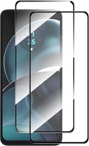 Full-Cover Tempered Glass Duo-Pack - Geschikt voor Motorola Moto G14 / G54 Screen Protector - Zwart
