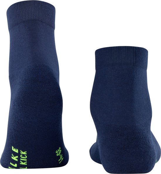 FALKE Cool Kick anatomische pluche zool functioneel garen sokken unisex blauw - Maat 35-36