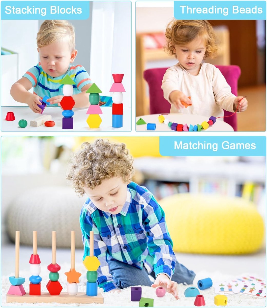 Kruzzel Houten 2-in-1 Spel - Educatief & Interactief - Worteltuin voor
