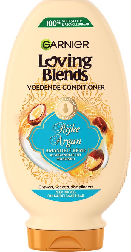 Garnier Loving Blends Conditioner Rijke Argan Zeer droog, Onhandelbaar haar - 250 ml