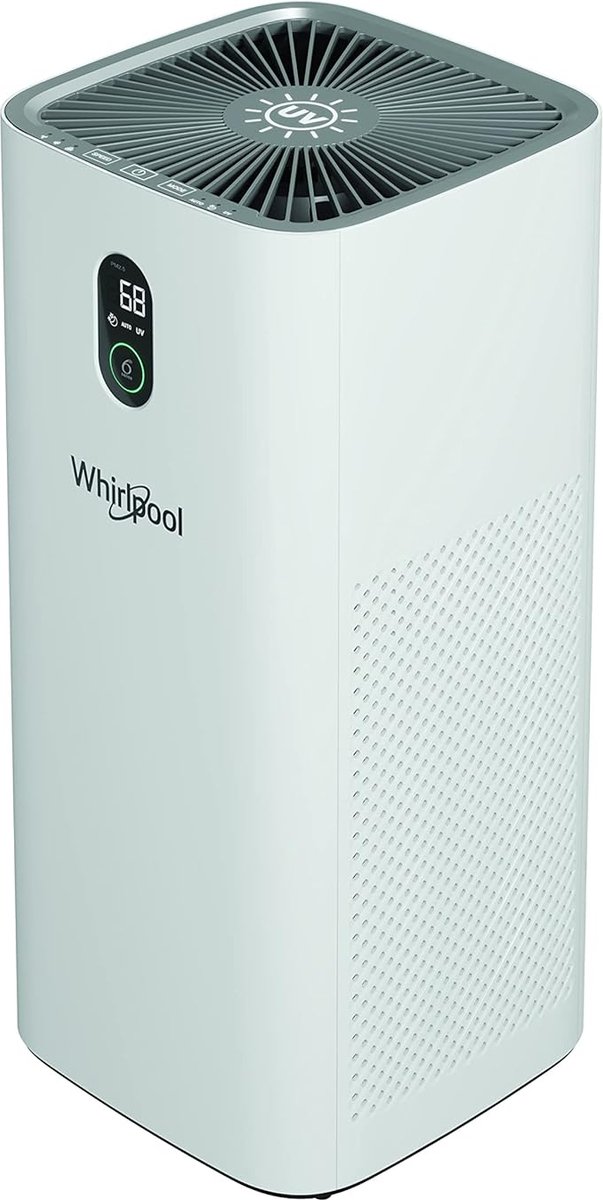 Whirlpool | AP330W | Luchtreiniger/Air Purifier | CADR 300 m³/u | Hepa Filter | Wit – foto 2