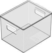So Clever Boîte de Rangement Classic Clear - 16 x 20 x 14 cm (S) - avec couvercle