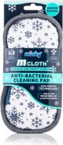 Minky - Schoonmaakpad Anti-Bacterieel Sneeuwvlokje - Polyester - Grijs
