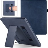 Luxe Staande Remarkable 2 hoes - Folio - Cover - Blauw PU leer