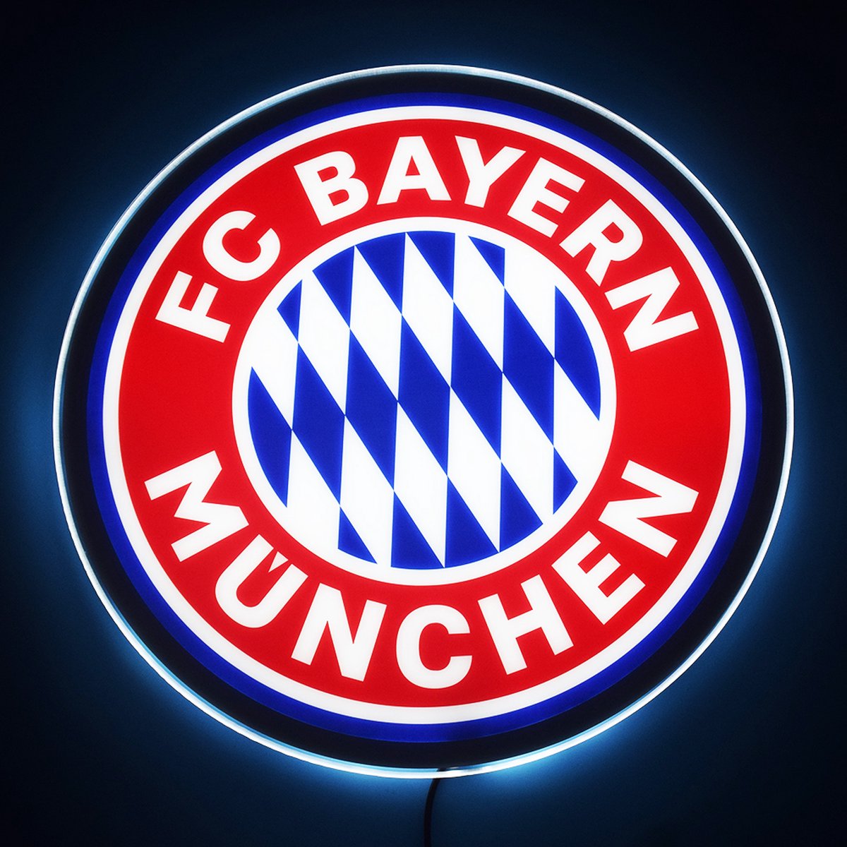 FC Bayern led logo verlichting 40 cm