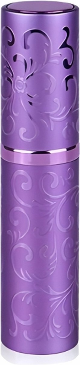 Luxe Mini Parfum Flesje - Navulbaar - 10 ml - Reisflesje - Parfumverstuiver - Paars