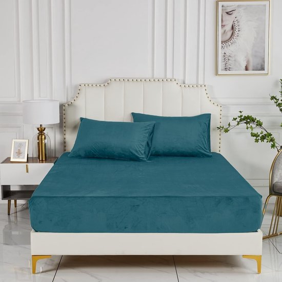 Polyester - Boxspring - Groen - Hoeslakens kopen? | Korting tot 26