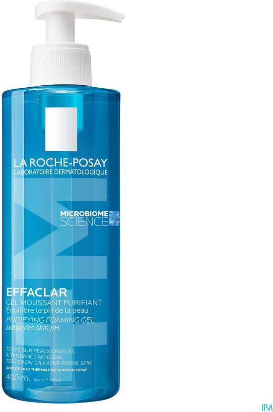 La Roche-Posay Effaclar Zuiverende Reinigingsgel +M - voor een Vette,  Onzuivere Huid... | bol
