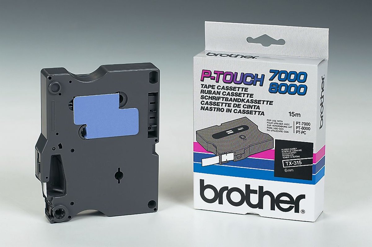 Brother TX-315 TX labelprinter-tape