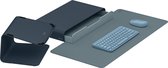 Aptiq Complete Werkplek Set – Monitor- En Laptop Standaard – Toetsenbord - Muis - Desk Mat - Bluetooth – Lake Blue