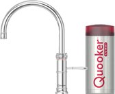 Bol.com Quooker Classic Fusion Round met COMBI+ boiler 3-in-1 kokend water kraan chroom aanbieding