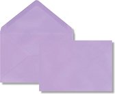 50x Gekleurde envelop - LILA - 90 grams - 120 x 176mm